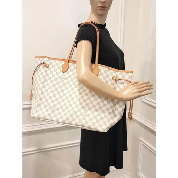 Louis Vuitton Neverfull GM Tote in Damier Azur Canvas | Excellent Condition