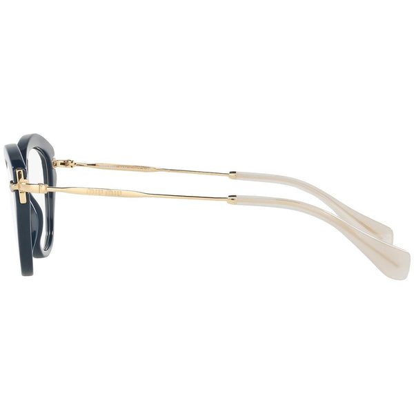 MiuMiu Cat Eye Women's Eyeglasses Blue w/Demo Lens MU02OV TFM1O1