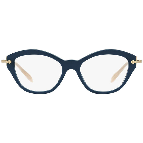 MiuMiu Cat Eye Women's Eyeglasses Blue w/Demo Lens MU02OV TFM1O1