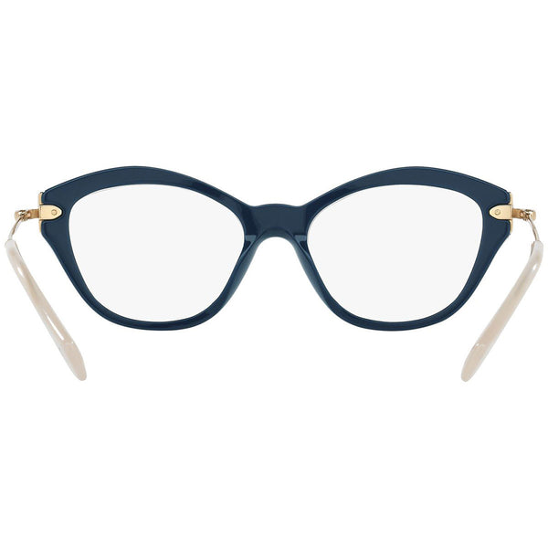 MiuMiu Cat Eye Women's Eyeglasses Blue w/Demo Lens MU02OV TFM1O1
