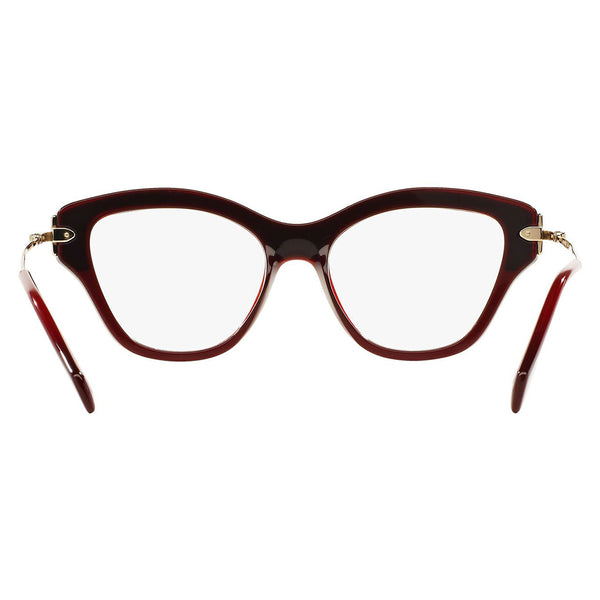 MiuMiu Women Eyeglasses Red w/Demo Lens MU07OV TKW1O1
