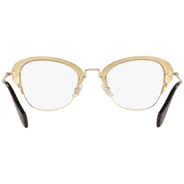 Miu Miu Cat Eye Women’s Eyeglasses Black  w/Demo Lens MU53OV 1AB1O1