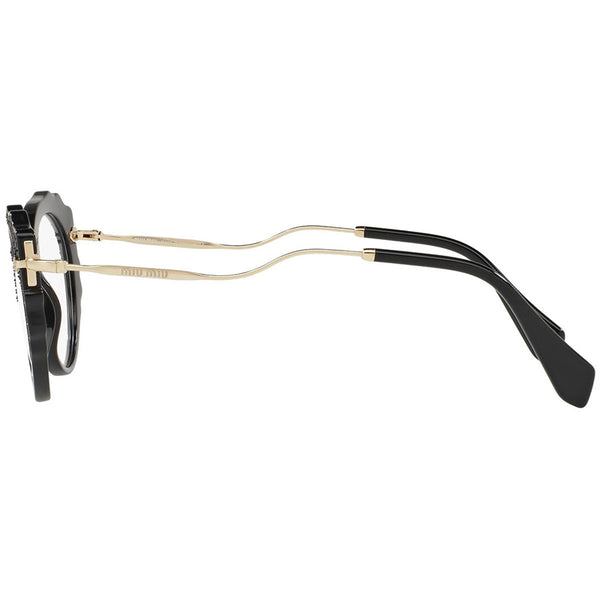 MiuMiu Unisex Eyeglasses Cat Eye Frames MU01PV 1AB1O1