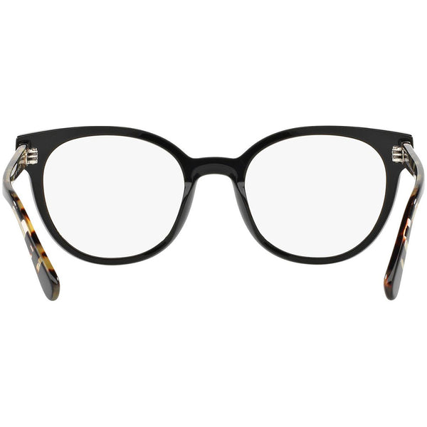 Prada Cat Eye Women’s Eyeglasses Black w/Demo Lens PR06TV 1AB1O1