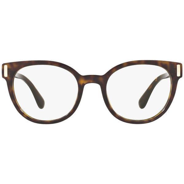 Prada Women's Cat Eye Eyeglasses Havana w/Demo Lens PR06TV 2AU1O1