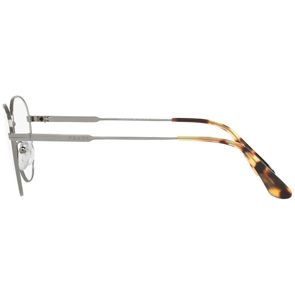 Prada Round Men's Eyeglasses Gunmetal Frame Demo Lens PR52VV 5AV1O1