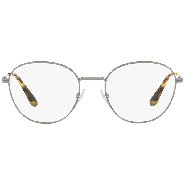 Prada Round Men's Eyeglasses Gunmetal Frame Demo Lens PR52VV 5AV1O1
