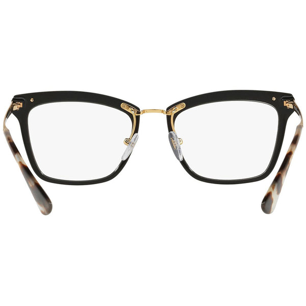 Prada Cat Eye Women’s Eyeglasses Black w/Demo Lens PR15UV KUI1O1