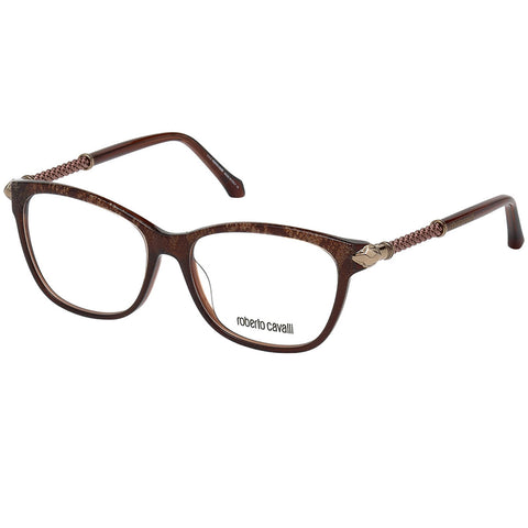 Roberto Cavalli Eyeglasses Women Dark Brown w/Demo Lens RC5019-050-54