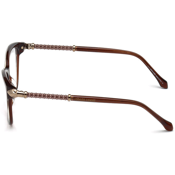 Roberto Cavalli Women's Square Eyeglasses with Demo Lens RC501905054