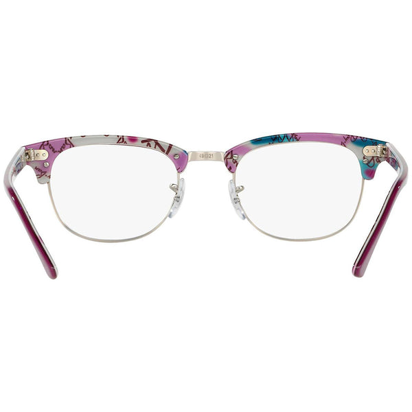 RayBan Browline Eyeglasses Violet Texture RX5154-5652