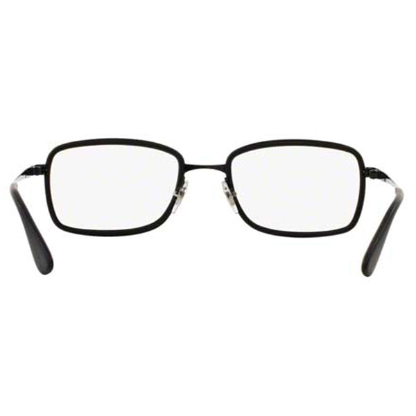 RayBan Rx Square Eyeglasses Black Color Women's RX6336 2509 51