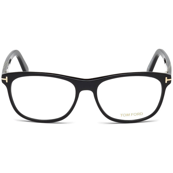 Tom Ford Sqaure Mens Eyeglasses Shiny Black Frame Demo Lens FT5431-001