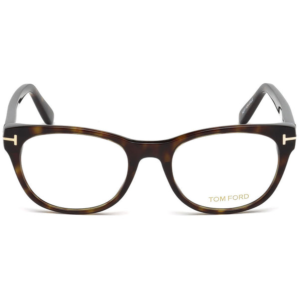 Tom Ford Women's Square Eyeglasses Crystal Lens FT5433 052