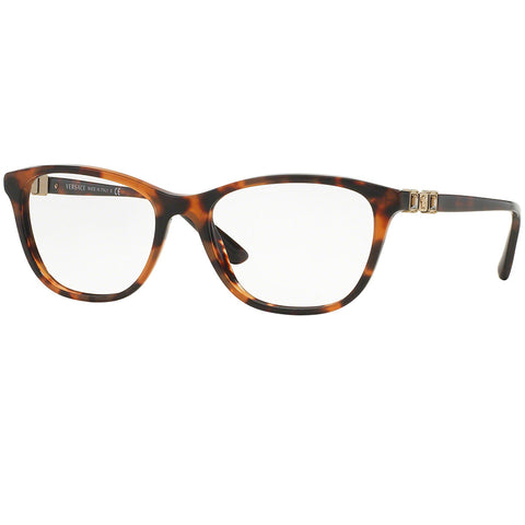 Versace Eyeglasses Havana w/Demo Customisable Lens Women VE3213B-944-52