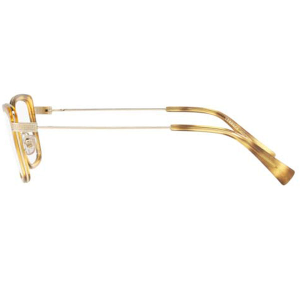 Versace Women's Square Eyeglasses Demo Lens | Side View