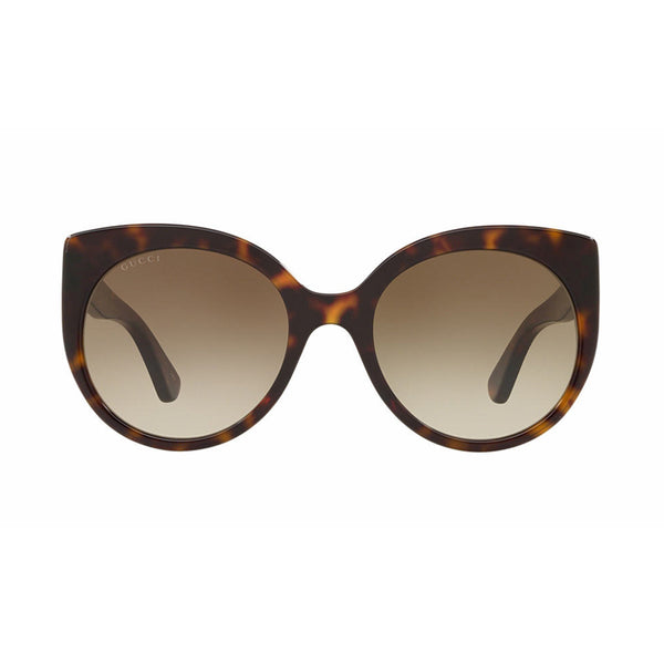 Gucci Havana Gradient Cat Eye Authentic Sunglasses GG0325S 002