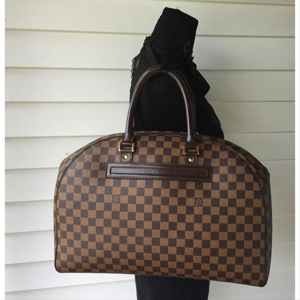 Louis Vuitton Nolita Ebene Damier Canvas Handbag