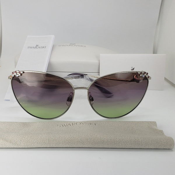Swarovski Cat Eye Women's Sunglasses Gradient Lenses