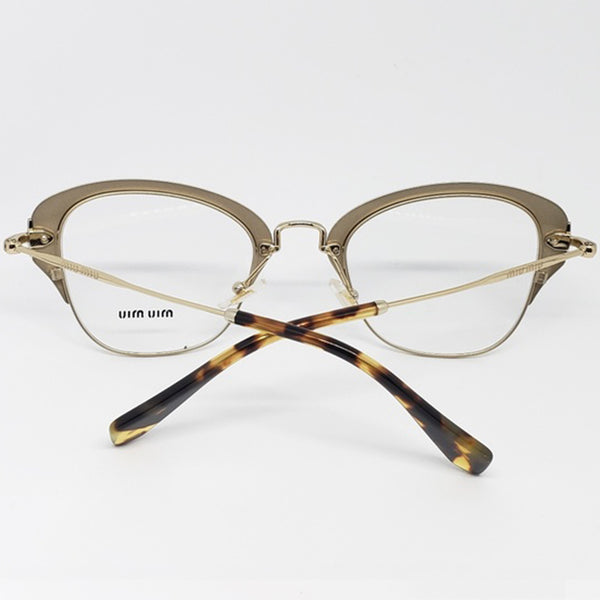 MiuMiu RX Cat Eye Women's Eyeglasses Frame w/Demo Lens MU53OV VA7-1O1