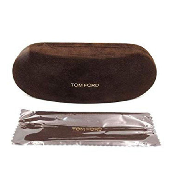Tom Ford Women's Oval Eyeglasses Shiny Rhodium w/Demo Lens FT5517 018