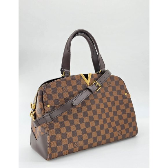 Louis Vuitton Kensington Bowling Bag in Damier Ebene Canvas | Like New Condition