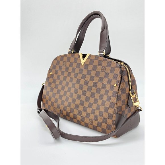 Louis Vuitton Kensington Bowling Bag in Damier Ebene Canvas | Like New Condition