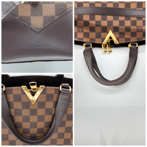 Louis Vuitton Kensington Bowling Bag in Damier Ebene Canvas | Like New Condition