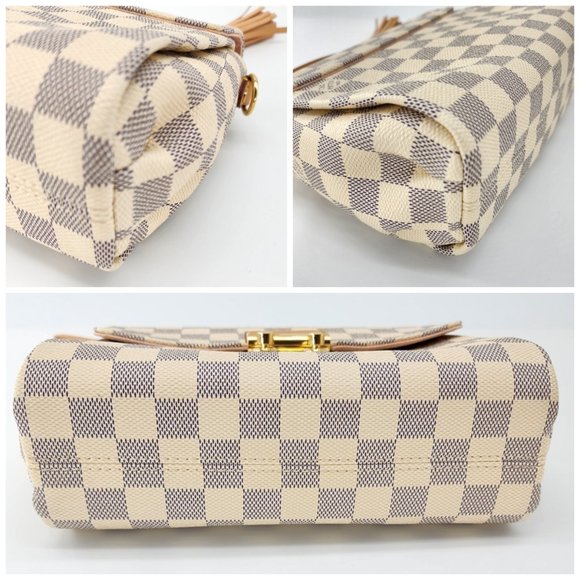 Louis Vuitton Croisette Damier Azur Canvas Crossbody bag | Mint Condition