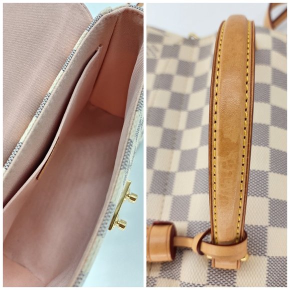 Louis Vuitton Croisette Damier Azur Canvas Crossbody bag | Mint Condition