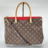 Louis Vuitton Pallas MM Satchel in Monogram Canvas and Calfskin | Mint Condition