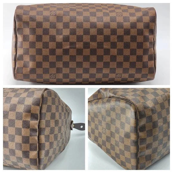 Speedy 35 Tote in Damier Ebene Canvas | Mint Condition