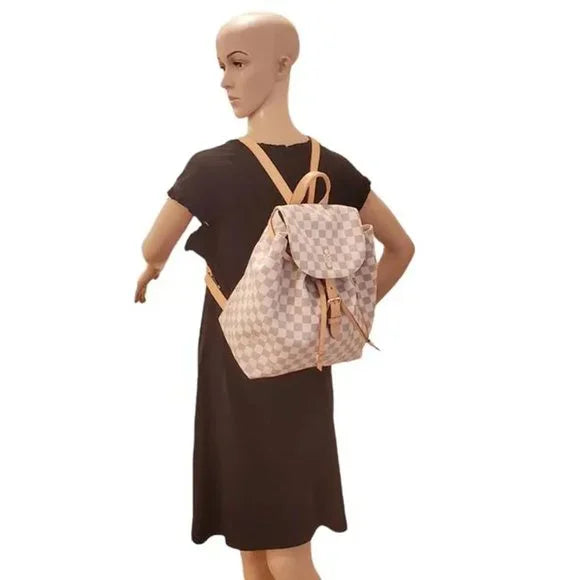Louis Vuitton Sperone Backpack in Damier Azur Canvas | Mint Condition
