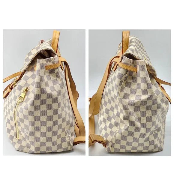 Louis Vuitton Sperone Backpack in Damier Azur Canvas | Mint Condition