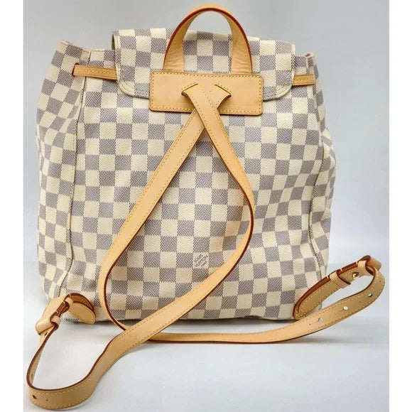 Louis Vuitton Sperone Backpack in Damier Azur Canvas | Mint Condition