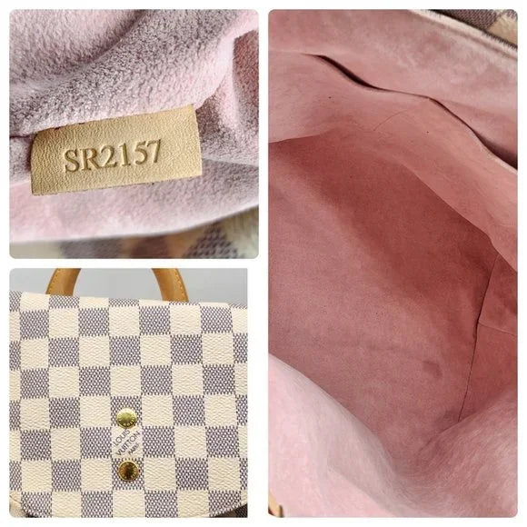 Louis Vuitton Sperone Backpack in Damier Azur Canvas | Mint Condition