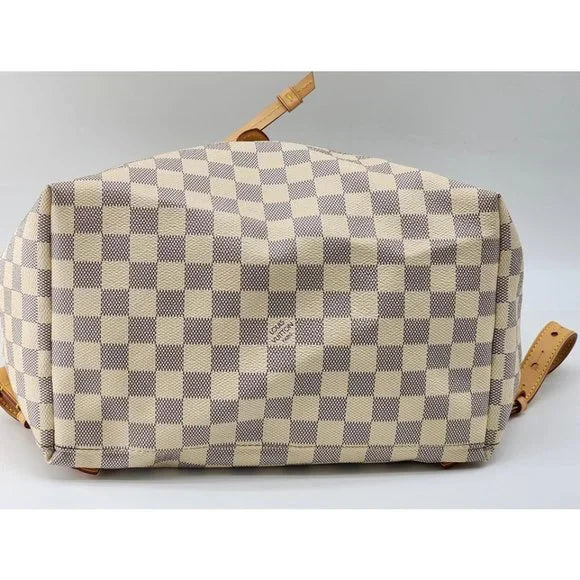 Louis Vuitton Sperone Backpack in Damier Azur Canvas | Mint Condition