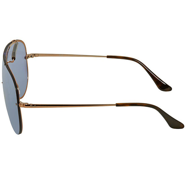 Ray-Ban Blaze Shooter Sunglasses Violet Mirrored Lens RB3581N 90351U