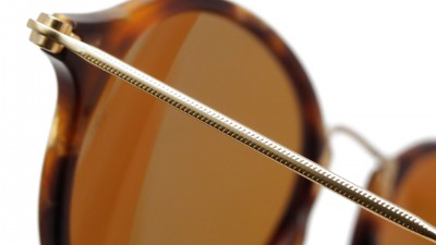 Ray-Ban Round Fleck Tortoise Sunglasses