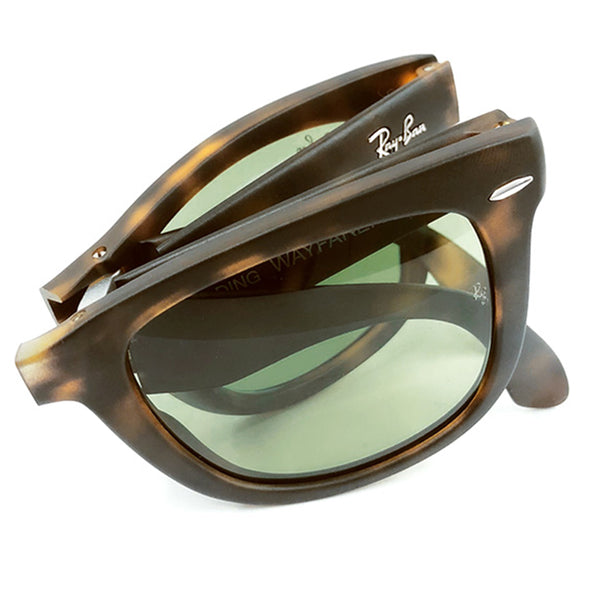 RayBan Wayfarer Foldable Men's Square Sunglasses RB4105 894/4M