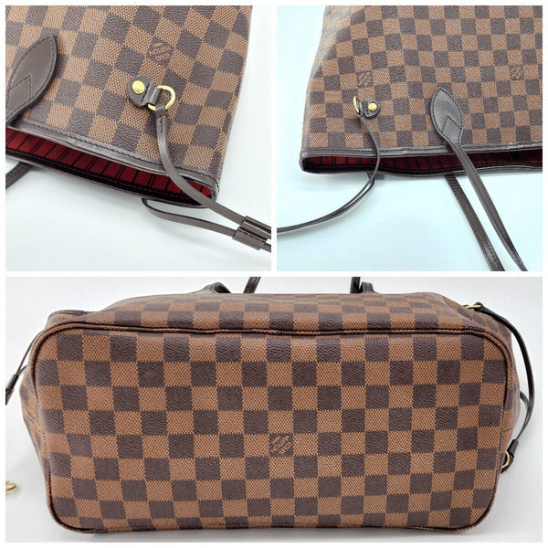 Louis Vuitton Neverfull MM Tote in Damier Ebene in Mint Condition