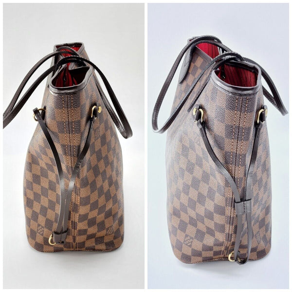 Louis Vuitton Neverfull MM Tote in Damier Ebene in Mint Condition