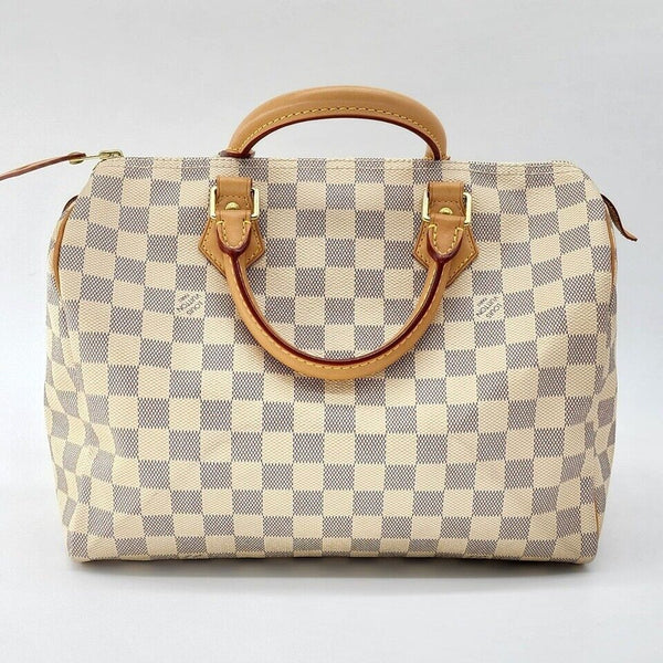 Louis Vuitton Speedy 30 Damier Azur Canvas Tote | Mint Condition