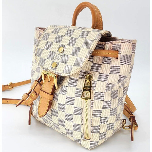 Louis Vuitton Sperone BB Backpack in Damier Azur Canvas | Mint Condition