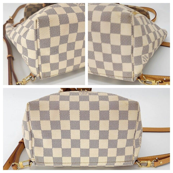 Louis Vuitton Sperone BB Backpack in Damier Azur Canvas | Mint Condition