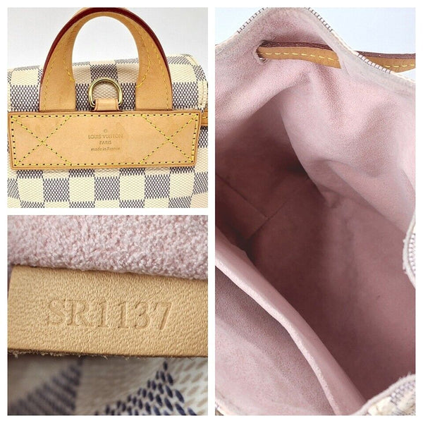 Louis Vuitton Sperone BB Backpack in Damier Azur Canvas | Mint Condition