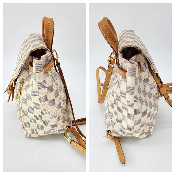 Louis Vuitton Sperone BB Backpack in Damier Azur Canvas | Mint Condition