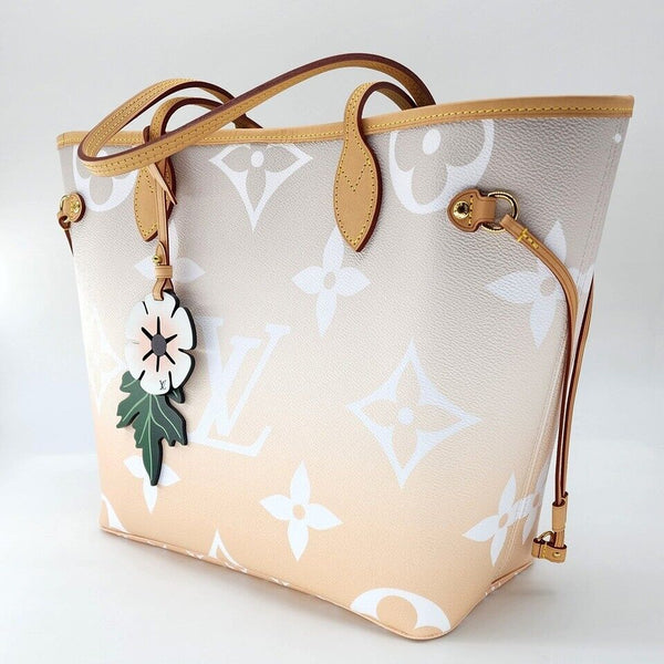 Louis Vuitton Neverfull Giant MM Tote W/ Pochette M45679 Monogram Woman Auth