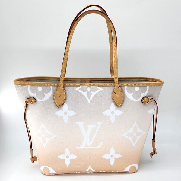 Louis Vuitton Neverfull Giant MM Tote W/ Pochette M45679 Monogram Woman Auth