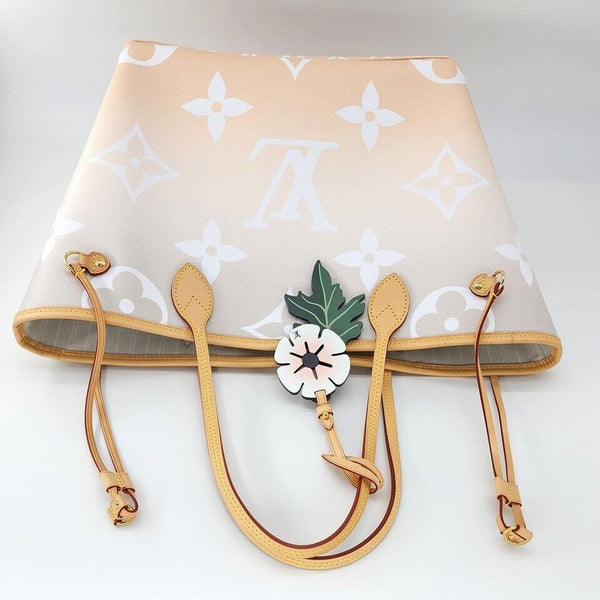 Louis Vuitton Neverfull Giant MM Tote W/ Pochette M45679 Monogram Woman Auth